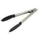 貝印 KAI 調理用 ナイロン トング 24cm ロック式 食洗機 対応 KAI KITCHEN シルバー 日本製 DH8082(3)