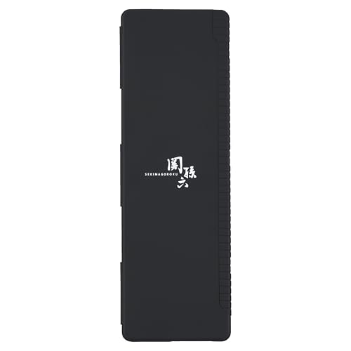 貝印(Kai Corporation) KAI 関孫六 包丁 ナイフ ブレード ガード マグネット タイプ ブラック アウトドア 持ち運び 日本