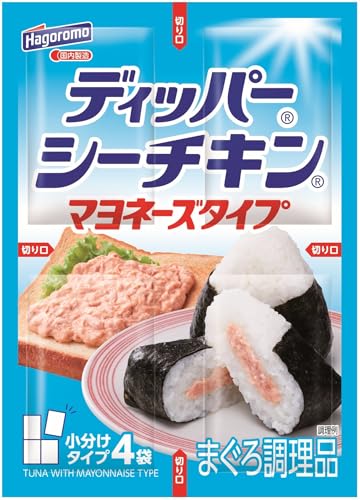 -/40グラム (x 8)/-・パッケージ個数:8・原材料:半固体状ドレッシング、きはだまぐろ、しょうゆ、砂糖、コーンスターチ、大豆油、醸造酢、酵母エキス、食塩 / 調味料(アミノ酸)、増粘剤(キサンタンガム、加工でん粉)、香辛料抽出物、(一部に卵・小麦・大豆を含む)・商品サイズ(高さx奥行x幅):15.4cm×5.6cm×11.2cm・内容量:40g(0826)×8個・おにぎりやお弁当にピッタリの「シーチキンマヨネーズタイプ」。・使いやすい便利な小分けタイプで持ち運びに便利です。商品紹介 おにぎりやお弁当にピッタリの「シーチキンマヨネーズタイプ」。 使いやすい便利な小分けタイプで持ち運びに便利です。約10gの小袋パウチが4つで1つの製品となっております。 ごはんによく合うしょうゆ風味の味付けです。色、味、香りのバランスが整った超特選こいくちしょうゆを使用しました。 おうちでも簡単にシーチキンマヨネーズおにぎりをお作りいただけます。 おにぎりの他にもサンドイッチなど様々な料理にもお使いいただけます。 原材料・成分 半固体状ドレッシング、きはだまぐろ、しょうゆ、砂糖、コーンスターチ、大豆油、醸造酢、酵母エキス、食塩 / 調味料(アミノ酸)、増粘剤(キサンタンガム、加工でん粉)、香辛料抽出物、(一部に卵・小麦・大豆を含む)