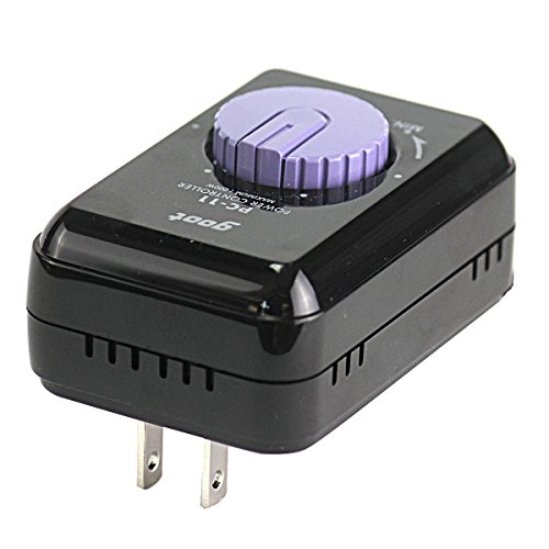 はんだこて用黒/-/PC-11・Style:はんだこて用・パッケージ個数:1・製造国:日本・電気用品安全法 適合品・RoHS適合品・サイズ: 56X85X39mm・可変範囲: 75~100V商品紹介 【用途】はんだこて熱量調整用コントローラー。 【機能・特徴】消費電力が20~200Wの電気はんだこてに使用できます。コンセントに差し込むだけで電気こての電圧を約75~100Vまでコントロールできます(位相制御)。作業に応じて電気はんだこての熱量をコントロールできます。RoHS対応品です。 ご注意（免責）必ずお読みください ・本製品単体では、コンセントに電圧計を接続してボリュームを回しても 電圧は変化しません ・定格以上の機器に使用しないでください(ヒューズ(安全回路)が切れ使用できなくなります。) ・温度調節など制御機能のある機器には使用出来ません ・白熱電灯にはPC-31/40/41をご使用ください( LED照明には使用できません。) ・換気扇には使用できません。換気扇にはPC-40/PC-41をご使用ください