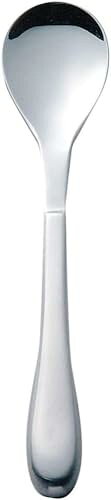 03)スプーンL-/全長185x36mm/2240200・Style:03)スプーンL・パッケージ個数:1・商品サイズ (幅×奥行×高さ) :36mmx185mmx15mm・内容量:1本・材質:ステンレスユニバーサルデザインのカトラリー 加齢などによる口の筋力低下に応じ、ヘッドは浅く小さめ。でも分量はしっかり確保 どの方向からも食べられる丸みのある設計 【対象】 手や指の変形、痛み、握力の低下などで握る力が弱い人 肩の関節、ひじ、手首に軽い運動障害がある人 施設、在宅を問わない高齢者やお子様 もちろん一般の用途でも使える 煮沸消毒可