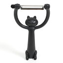 アストロ ピーラー ブラック 黒猫 日本製 ステンレス 皮むき器 T字型 サビにくい 調理器具 キッチン用品 510-23