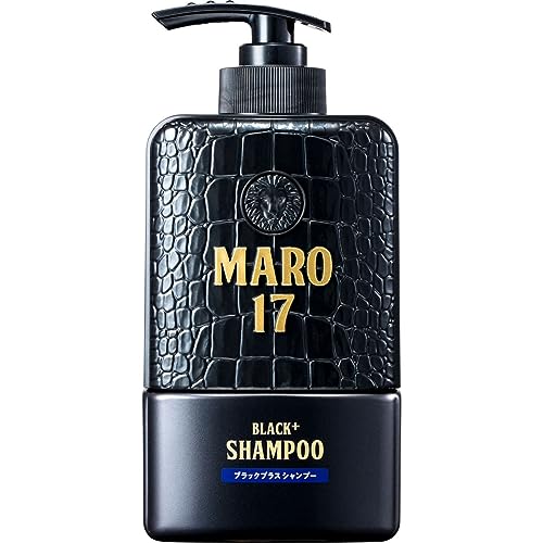 ブラックプラス/350ミリリットル (x 1)/MARO 17 Black+ Shampoo - 350 ML.・FlavorName:ブラックプラス・パッケージ個数:1・??【濃密泡】皮脂でベタつく頭皮を濃密泡ですっきり洗う爽快シャンプー。潤いを保ちながら、汚れやすい髪の根元まで洗い上げ、頭皮環境を整えます。・??【3つの黒髪ケア成分配合】年齢を重ねた髪にハリ・コシ&頭皮ケア。(Bプラスペプチド(*1)・竹幹細胞(*2)・リンゴ幹細胞(*3)配合*1 パルミトイルテトラペプチド-20:保湿 *2 モウソウチク成長点細胞溶解質:保湿 *3 リンゴ果実培養細胞エキス:保湿)・??【洗浄】毛根プロテクション*処方。頭皮と髪の根元まで洗浄しフケ・カユミを落とすことで、健康的な状態へ導きます。(*汚れやすい毛髪の根元まで保湿する処方のこと)・パッケージ重量: 0.48 kg商品紹介 ハリコシのある髪。毛髪保護成分 高配合のシャンプー。髪と頭皮をスッキリ洗います。 使用上の注意 【使用上の注意】●メントールの冷感刺激に弱い方は、ご使用をお控えください。●頭皮に傷、はれもの、しっしん等、異常のある時は、ご使用にならないでください。●使用中や使用後に、赤み、はれ、かゆみ、刺激等の異常が現れた時は使用を中止し、皮膚科医へ相談してください。使い続けると症状が悪化することがあります。●目に入らないようにご注意ください。目に入った場合は、こすらずにすぐ洗い流してください。目に異物感が残る場合は、眼科医にご相談ください。●手や爪の間に入って色がつくととれにくい場合がありますので、すぐにすすぎ落としてください。●衣服や布などにつくと着色してしまいとれませんので、ご注意ください。●すすぎが不十分な場合、汗や雨などで色落ちし衣服、タオル、枕カバーなどにつくことがありますのでご注意ください。●浴室や洗面所に色がついた場合は、すぐに洗い流してください。●天然由来成分配合のため、色調等の外観が多少異なる場合がありますが、ご使用に問題ありません。【保管上及び取り扱い上のご注意】●極端に高温・低温の場所、直射日光のあたる場所には保管しないでください。●乳幼児の手の届かない場所で保管してください。●浴室乾燥機を使用する場合は、浴室内に置かないでください。 原材料・成分 水、オレフィン(C14-16)スルホン酸Na、コカミドメチルMEA、ラウラミドDEA、ラウリルベタイン、パルミトイルテトラペプチド-20、ヘマチン、モウソウチク成長点細胞溶解質、アカツメクサ花エキス、アセチルテトラペプチド- 3、リンゴ果実培養細胞エキス、ヤナギラン花/葉/茎エキス、トリフルオロアセチルトリペプチド-2、10-ヒドロキシデカン酸、セバシン酸、1 10-デカンジオール、コラーゲン、アボカド油脂肪酸ブチル、アボカド油、オリーブ果実油、ハイブリッドサフラワー油、ホホバ種子油、月見草油、トウキ根エキス、アカヤジオウ根エキス、ヨモギ葉エキス、ナツメ果実エキス、ビワ葉エキス、ヒバマタエキス、トゲキリンサイ/ミツイシコンブ/ウスバアオノリエキス、ダイズ芽エキス、ヒオウギエキス、ローヤルゼリーエキス、ヒアルロン酸Na、ホエイ(牛乳)、加水分解ダイズタンパク、水溶性コラーゲン、PEG- 32、PEG- 6、PEG-150、BG、DPG、トウガラシ果実エキス、グルタミン酸、ポリクオタニウム-48、ポリクオタニウム-7、グリチルリチン酸2K、メントール、デキストラン、キサンタンガム、ココイルメチルタウリンNa、レシチン、ラウリン酸ポリグリセリル-10、PEG-100水添ヒマシ油、PEG-60水添ヒマシ油、エタノール、PG、グリセリン、クエン酸、クエン酸Na、ピロ亜硫酸Na、EDTA-2Na、シクロデキストリン、安息香酸Na、フェノキシエタノール、香料、カラメル、塩基性黄57、塩基性青99、塩基性赤76、塩基性茶16 使用方法 適量を手にとり、泡立てて頭皮をマッサージするように洗い、よくすすいでください。 シリーズでご使用頂くことをお勧めします。 安全警告 【使用上の注意】●メントールの冷感刺激に弱い方は、ご使用をお控えください。●頭皮に傷、はれもの、しっしん等、異常のある時は、ご使用にならないでください。●使用中や使用後に、赤み、はれ、かゆみ、刺激等の異常が現れた時は使用を中止し、皮膚科医へ相談してください。使い続けると症状が悪化することがあります。●目に入らないようにご注意ください。目に入った場合は、こすらずにすぐ洗い流してください。目に異物感が残る場合は、眼科医にご相談ください。●手や爪の間に入って色がつくととれにくい場合がありますので、すぐにすすぎ落としてください。●衣服や布などにつくと着色してしまいとれませんので、ご注意ください。●すすぎが不十分な場合、汗や雨などで色落ちし衣服、タオル、枕カバーなどにつくことがありますのでご注意ください。●浴室や洗面所に色がついた場合は、すぐに洗い流してください。●天然由来成分配合のため、色調等の外観が多少異なる場合がありますが、ご使用に問題ありません。【保管上及び取り扱い上のご注意】●極端に高温・低温の場所、直射日光のあたる場所には保管しないでください。●乳幼児の手の届かない場所で保管してください。●浴室乾燥機を使用する場合は、浴室内に置かないでください。 ご注意（免責）必ずお読みください パッケージデザイン等は予告なく変更されることがあります