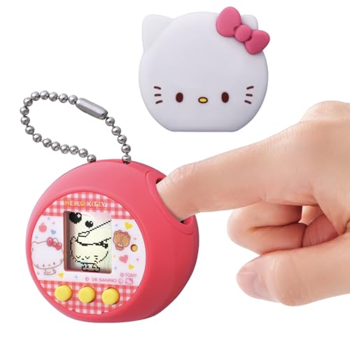 ハローキティ　ぷにカバーセット/-/-・Color:ハローキティ　ぷにカバーセット・(C) TOMY (C) 2026 SANRIO CO. LTD. TOKYO JAPAN (L)・LR44ボタン電池2個使用(電池は内蔵です。) REQUIRES 2 LR44 BUTTON-TYPE BATTERIES(INCLUDED) 誤飲防止のため、電池ケース蓋に｢ネジ止め式｣を採用しています。 ボタン電池の破棄の際は、電池にテープ等を巻きつけて絶縁してください。商品紹介 ハローキティが“ぷにぷにカワイイ”ぷにるんずに ずっと触りたくなる“ぷにぷに”触感「ぷにコミュ」 鞄につけて持ち運びやすいキーチェーン付きのミニサイズ、“ぷに触感”液晶トイが登場 ・キャラクターと“ぷにぷに”コミュニケーションが楽しめる、新“触感”液晶お世話トイ「ぷにるんず」の新シリーズ ・かわいいキティのぷにるんずのぷにカバー付きのセットに ・“ぷ”しぎなあなにゆびを入れると、ぷにぷにきもちいい液晶画面のキャラクターにさわっているみたい ・キーチェーン付きだから、いつでもどこでも持ち歩いて楽しめる ・“ぷにぷに”ボタンを使ったお世話遊びも「ごはん」「おふろ」などのお世話に加え、キャラクターをかわいく着せ替えできる「クローゼット」機能も搭載 ・ミニゲームは2種類「ぷにっとなわとび」と「ぷにっとホイップ」で楽しもう遊んだりお世話をすると「推し度」や「まんぷく度」がアップ ・「推し度」がいっぱいになると、着せ替えアイテムなどのごほうびがもらえることも育てるほど楽しい ・電源をつけると、20種類以上の「わくわくシーン」(待ち受け画面)がランダムで登場ハローキティのぷにるんずがピアノを弾いていたり、鼻ちょうちんを出してお昼寝していたり、いろいろな姿が見られるよ ・おともだちも遊びに来てくれるかもどんなシーンが出るかはお楽しみ ・1日1回遊ぶことができる「ぷにガチャ」で、何が出るかワクワク ・ときどきプレゼントボックスが出てくる「さぷにゃいず」もあるよ ・「ぷにコミュ」は、「ハローキティのぷにるんず」「クロミのぷにるんず」「シナモロールのぷにるんず」「ポムポムプリンのぷにるんず」の全4種 【セット内容】本体(1) ボールチェーン（本体に付属）(1) シリコンカバー(1) 取扱説明書(1) 安全警告 該当なし