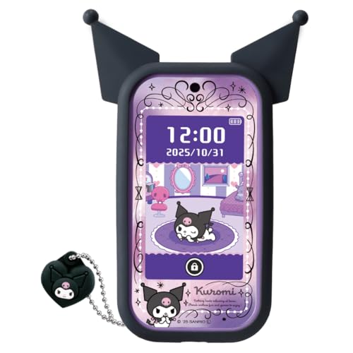(C) TOMY (C) 2025 SANRIO CO. LTD. TOKYO JAPAN (L)・リチウムイオン電池1個使用(電池は内蔵です。)商品紹介 マジカルチャームでクロミとあそぼ チャームでタッチすると、ごはんやお着替えができちゃう カメラ、ミニゲーム、デザインなど、楽しいアプリがいっぱい 遊びの数は60モード搭載( br)マジカルチャームで画面をタッチしてクロミをお世話しよう 薄くて軽い充電式の本体に、クロミ型のカバーとマジカルチャームがついているよ。 クロミのへや ・「クロミのへや」ではクロミのお世話ができるよ。 ごはんやお着替えするアイテムを選んで、画面右下にハートのマークが出てきたらチャームでタッチしよう。 ・サプライズでお友達がきたり、プレゼントがもらえることも ・家具と壁紙を変えて、おへやの模様替えも楽しめちゃう。 ・なでなでやジャンプなど、指で画面をタッチしてクロミとスキンシップも 本物のクロミの声がたくさん聞ける ・「テレフォン」アプリでクロミとおしゃべり 電話番号を押すと電話がかかって音声が聞こえるよ。 ・「ミーティング」アプリでビデオ通話も ・「きょうのひとこと」アプリでは、クロミからありがた〜いお言葉が 充実のカメラアプリ ・ゆがみカメラ、いろがえカメラ、かぶりものカメラなど、エフェクトつきのカメラがいっぱい ・インカメラとアウトカメラ、2つのカメラで自撮りも通常撮影もできるよ。 ・「しゃしんでダンス」アプリではお手本のポーズで写真を撮影していくと、曲に合わせたダンス動画が作れちゃう。 おしゃれを楽しもう ・ドレスやバッグ、ぼうしのデザインができるよ。好きな色でつくってみよう ・デザインしたアイテムはスマホ内の「ブティック」アプリで販売できるよ。 ・SNSにデザインを投稿することもでき、フォロワーが増えるといいことがあるかも ミニゲームで遊ぼう ・ミニゲームは全部で6種類。二人で遊べるゲームもあるよ ・ゲームの結果によってコインがもらえるよ。ゲットしたコインでお買い物しよう。 ほかにも楽しいアプリがいっぱい (機能詳細) ・充電式電池(リチウム電池)内蔵、Type-Cの充電用USBケーブル付 ・SDカードスロット搭載 Sony、SanDisk、TOSHIBA製のマイクロSDカード、マイクロSDHCカード2〜32GB対応。 電話回線やインターネットへ接続することはできません。 【セット内容】クロミスマホワイド(1) カバー(1) マジカルチャーム(1) 取扱説明書(1) 充電用USBケーブル(1) 安全警告 該当なし