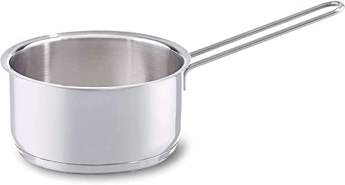 フィスラー (Fissler) 片手鍋 スナッキー ソースパン シルバー 14cm 小さい ガス火/IH対応 【日本販売品】 008-166-1