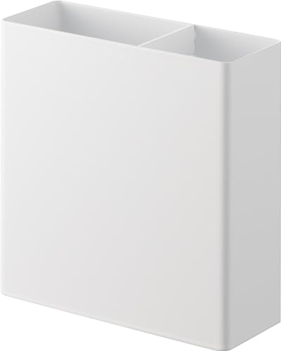 フィルムフックホワイト/本体：約W13.5×D5.5×H14cm/2157・パッケージ個数:1・販売元、発送元が日本国外の場合、コピー品の恐れがありますのでご注意ください。・商品サイズ：本体：約W13.5×D5.5×H14cm　フィルムフック接着面：約W6×H6cm　　・内寸：左側：約W8×D4.5cm　右側：約W5×D4.5cm・品質表示：本体：スチール(ユニクロメッキ+粉体塗装)　マット・クッション：シリコーン　フィルムフック：ポリカーボネート・PET・ポリウレタン・取り付け可能な壁面：光沢のある平らな油染みしない面(フィルムフックの接着面よりも大きい面・タイル・プラスチック面・ステンレス・ガラス・金属塗装面・人工大理石)・耐荷重：約2kg　　・耐熱：フィルムフック：60℃　　・耐冷：フィルムフック：−40℃フィルムフックでお好みの位置に簡単に取り付けできるキッチンツールホルダー。 底面はシリコーンマット付きで、取り外してサッと洗えます。 仕切り付きで調理道具をきれいに整頓。 光沢のある壁面に。タイルにも取り付け可能。 フィルムフックに掛けるだけ。
