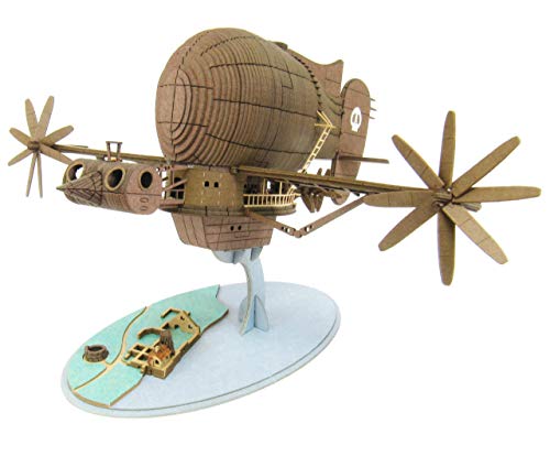 さんけい(Sankei) みにちゅあーとキット スタジオジブリシリーズ 天空の城ラピュタ タイガーモス 1/300スケール ペーパークラフト M