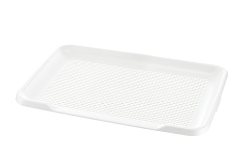リッチェル(Richell) お掃除簡単ステップトレーメッシュ ワイド ホワイト 63.4×46.1×3.5cm ポリプロピレン 059951