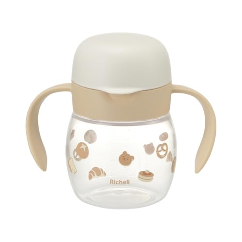 リッチェル(Richell) トライ のみやすいコップマグR パン 270ml 8カ月から こぼれない コップ飲み ポリプロピレン 120770