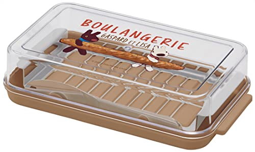 Skater de acero inoxidable Caja de mantequilla profunda 200g para lisas y perlas de gas Japón BTG2DX con cuchillo de mantequilla exclusivo