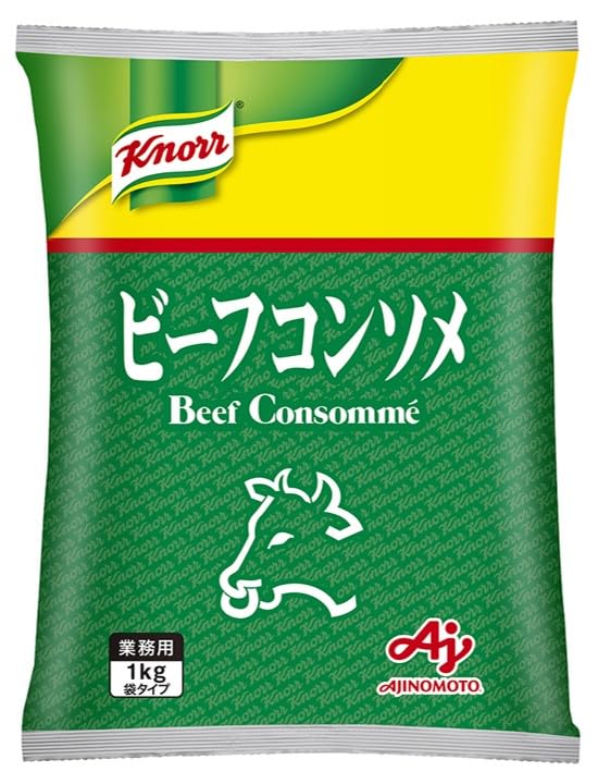 Ajinomoto クノール ビーフコンソメ 業務用 1kg袋 味の素 スープの素 ブイヨン 洋風だし 顆粒 大容量