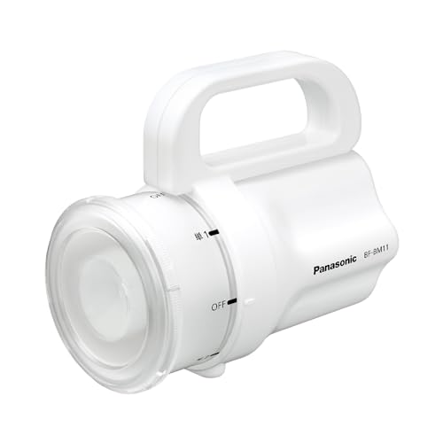 パナソニック 防滴構造 LED懐中電灯 電池がどれでもライト ホワイト BF-BM11M-W
