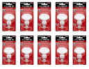 パナソニック ミニレフ電球 100V 40W E17口金 50ミリ径 LR100V40WS_set (10個セット)