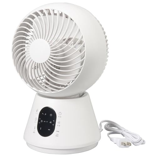 オーム(OHM) 3Dサーキュレーター 12畳まで FF-KT2513AC-W 08-1701 オーム電機