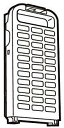 Panasonic 洗濯機 糸くずフィルター AXW22A-8SR0 (2個)