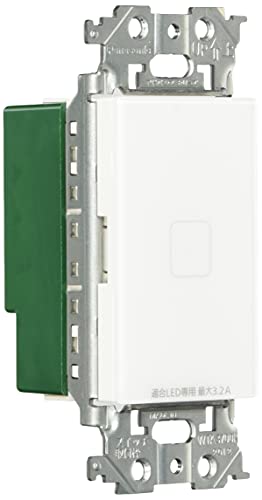 樂天商城 - パナソニック(Panasonic) タッチLED調光スイッチ マットホワイト WTY521730WK