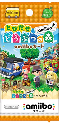 『とびだせ どうぶつの森 amiibo+』amiiboカード (1BOX 20パック入り)