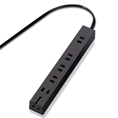 エレコム 電源タップ マグネット 強力 2m 6個口(内3ピン1) ブラック T-KM01-2620BK エレコム 電源タップ マグネット 強力 2m 6個口(内3ピン1) ブラック T-KM01-2620BK