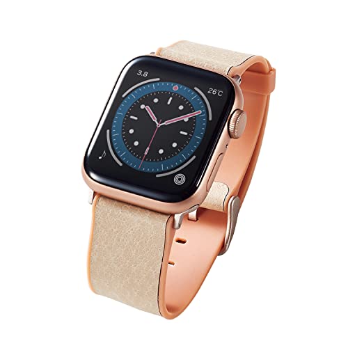 ���쥳�� Apple Watch (���åץ륦���å�) �Х�� 41mm 40mm 38mm �쥶�� �� TPU [����ǽ��餫�ʥ���������쥶