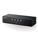 エレコム パソコン切替器 VGA対応 4台切替 エミュレーション機能搭載 KVM-NVXSN4(2)