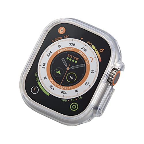 쥳 Apple Watch Ultra 49mm  Хѡ ¦ݸ ե TPU ꥢ AW-22CBPUCR