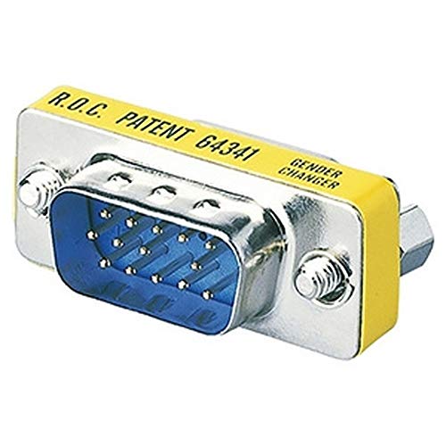 エレコム(ELECOM) 【1996年モデル】エレコム 小型アダプタ D-Sub15ピン(ミニ)オス - D-Sub15ピン(ミニ)メス AD-