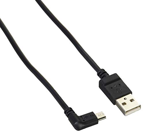 エレコム(ELECOM) ELECOM microUSBケーブル L字 2A出力 A-microB USB2.0 ブラック 1.2m TB-AM