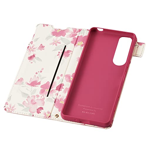 ���쥳�� Xperia 5 III �쥶�������� ��Ģ�� UltraSlim Flowers ���� �����դ� �ǥ����ץԥ� PM-X214PL