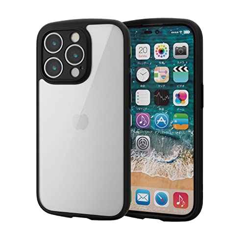 ELECOM iPhone 14 Pro Case Cover - Extreme Protection with Camera Protection, Covers up to the Camera Lens - TOUGH SLIM LITE Series