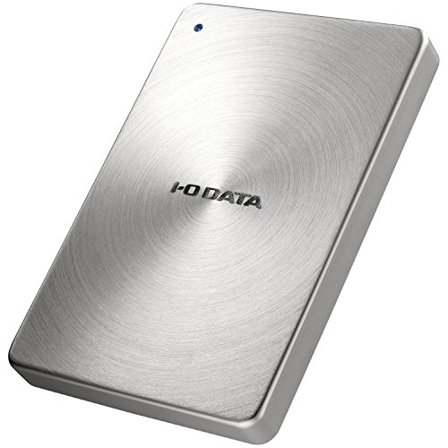 アイ・オー・データ I-O DATA ポータブルハードディスク「カクうす」 USB 3.0/2.0対応 2.0TB シルバー HDPX-UTA2