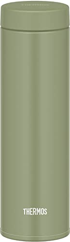 サーモス 水筒 真空断熱ケータイマグ 480ml カーキ パーツが少なく洗いやすい しっかり閉まるスクリュータイプ 水滴が垂れにくいパッキン形状
