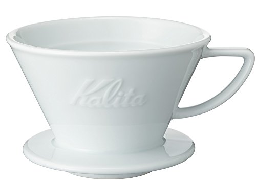 カリタ Kalita 保温性が高い 陶器 コーヒー ドリッパー 波佐見焼 HASAMI 2~4人用 ウェーブシリーズ 陶器 日本製 HA185