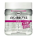 【まとめ買い】消臭力クリアビーズ イオン消臭プラス 大容量 本体 無香料 850g【×6個】