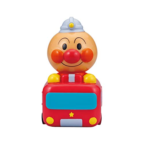 アンパンマン 大集合ほかほかピープーシリーズ しょうぼうしゃアンパンマン 【ビニール人形】