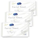 【まとめ買い】シルコット フェイシャルタオル Facial Towel 素肌おもい 40枚 フェイスタオル フェイスペーパー クレンジングタオル