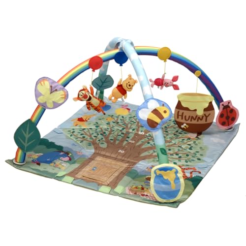 ディズニー てあそびいっぱい おうちにへんしんジム 0か月以上 くまのプーさん