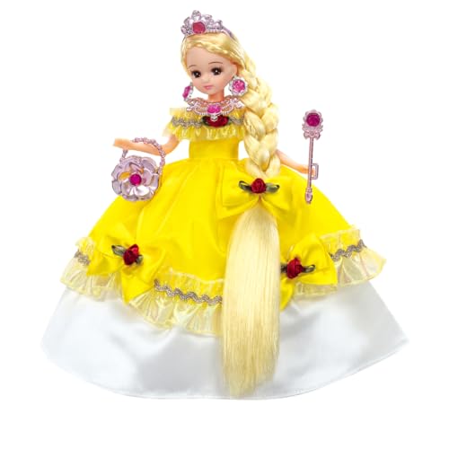 タカラトミー リカちゃん ドレス LW-23 ファンタジープリンセス ブリリアントイエロードレス 着せ替え おままごと おもちゃ 3歳以上