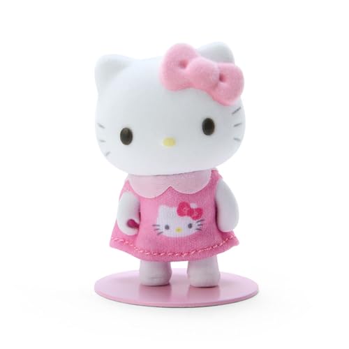 サンリオ(SANRIO) サンリオ ぴたっとふれんず(ミニ) フロッキードールフロッキードール きせかえ人形 ハローキティ キティちゃん hel