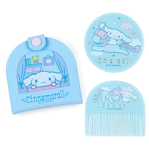 サンリオ(SANRIO) サンリオ ビニールケース付きミラー コーム シナモロール シナモン Cinnamoroll おしゃれ雑貨?いつまでもサ サンリオ(SANRIO) サンリオ ビニールケース付きミラー コーム シナモロール シナモン Cinnamoroll おしゃれ雑貨?いつまでもサ