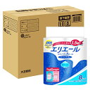 エリエール トイレットペーパー 1.5倍巻き 82.5m×32ロール(8ロール×4パック) シングル パルプ100% リラックス感のある香り 【