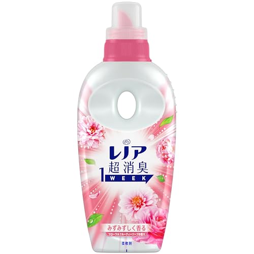 レノア 超消臭1WEEK 柔軟剤 フローラルフルーティーソープ 本体 530mL