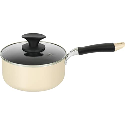 和平フレイズ(Wahei freiz) 片手鍋 18cm 蓋付き IH・ガス火対応 ふっ素樹脂加工 キナリフ RB-2697