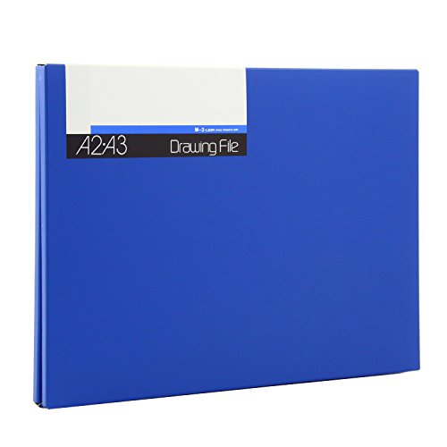 樂天商城 - ライオン事務器 図面ファイル A2・A3 M-3 青