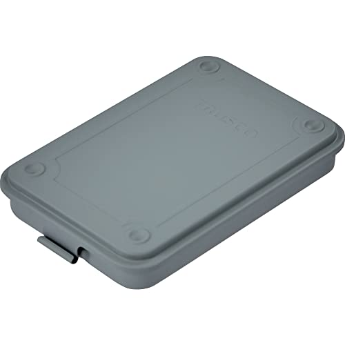 樂天商城 - トラスコ中山(TRUSCO) トランク型工具箱 154X105X29 ライトグレー T-15LG