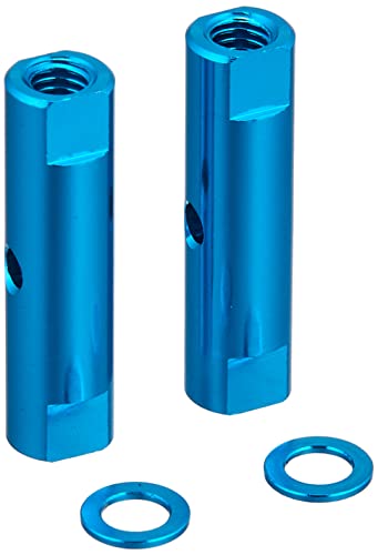 スクエア アルミポストセット 19L (ライトブルー) 0.5tカラー付 2個入り SGE-5019TB