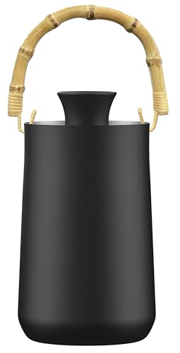 ピーコック魔法瓶工業(The-peacock) ピーコック 酒燗器 330ml ステンレス真空断熱構造 日本酒 酒器 魔法瓶 ブラック ACH-