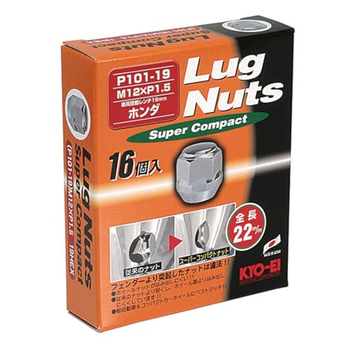 KYO-EI [ 協永産業 ] ラグナットスーパーコンパクト [ 個数:16個入 ] [ 袋タイプ 19HEX ] M12 x P1.5 P10