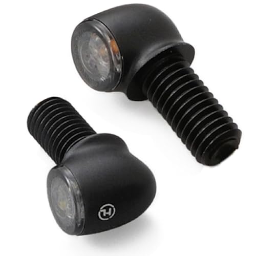 デイトナ(Daytona) HIGHSIDER(ハイサイダー) バイク用 LED ウインカー マットブラック プロトンTWO 17308