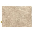 オカ(OKA) 乾度良好Dナチュレ バスマット 約45cm×65cm ベージュ ( 吸水 速乾 かんどりょうこう 洗える 小さい 足拭きマット